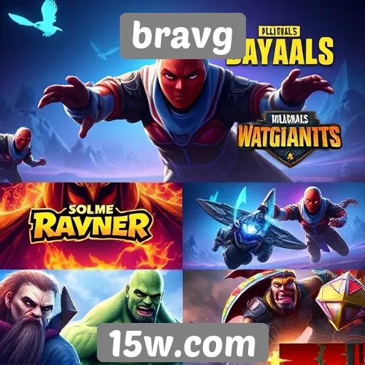 Jogos mais populares na plataforma Bravg